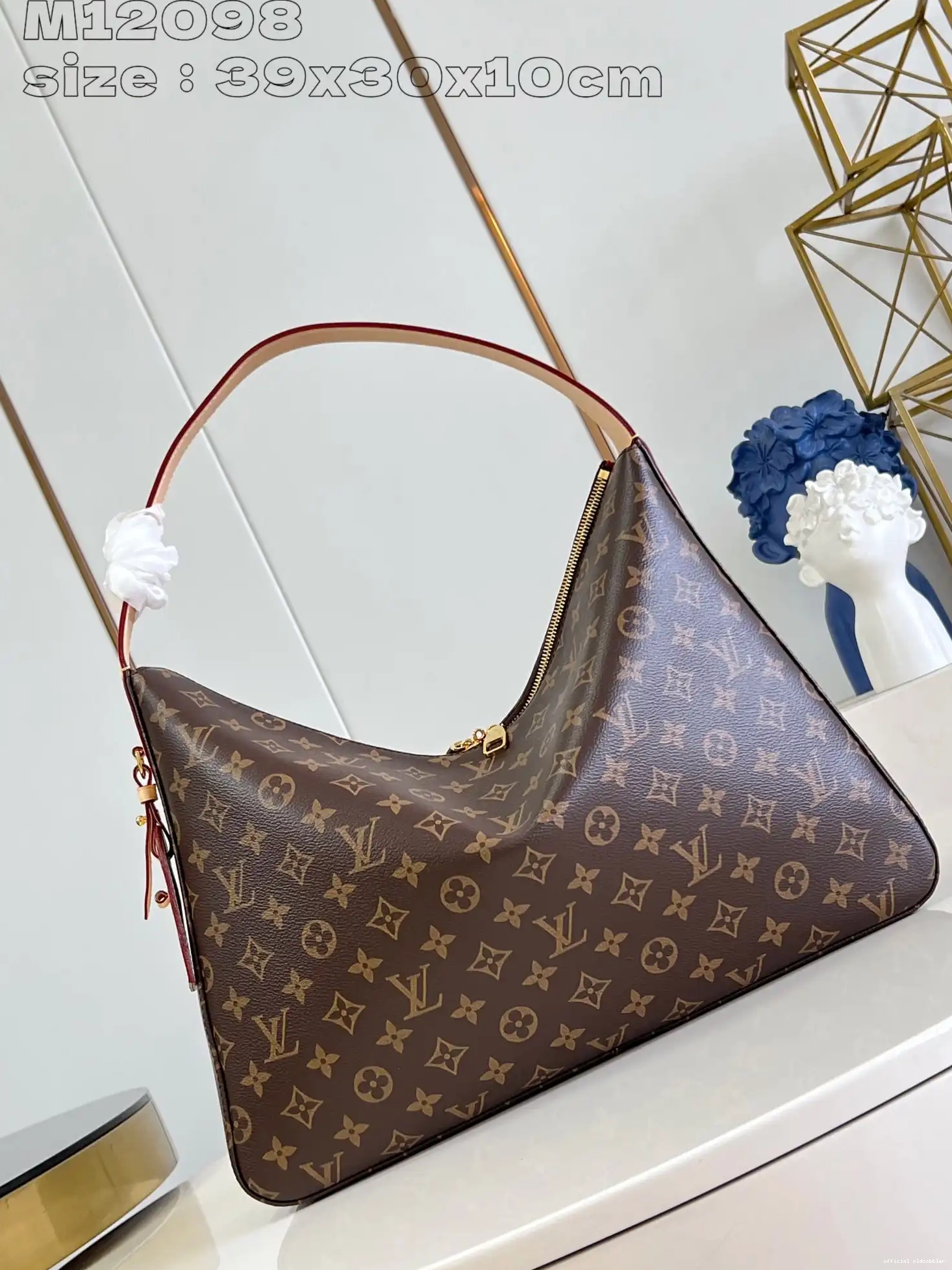 MM-39x30x10cm Slouchy VUITTON LOUIS 0527